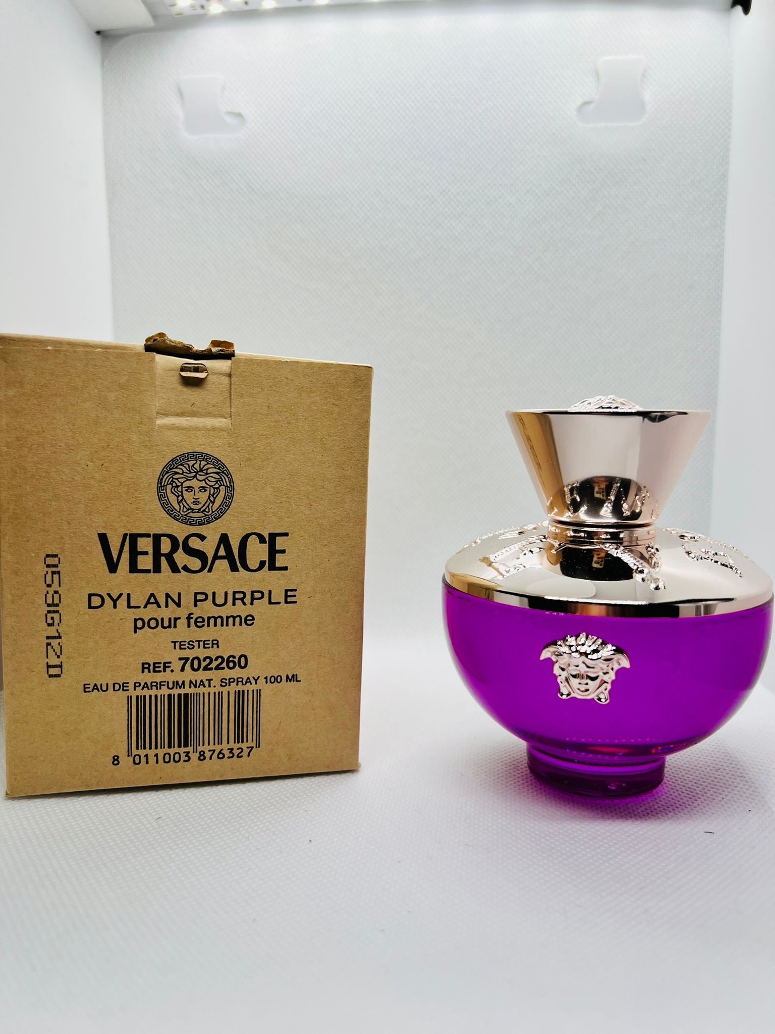 VERSACE Dylan Purple eau de parfum 90ml tester donna