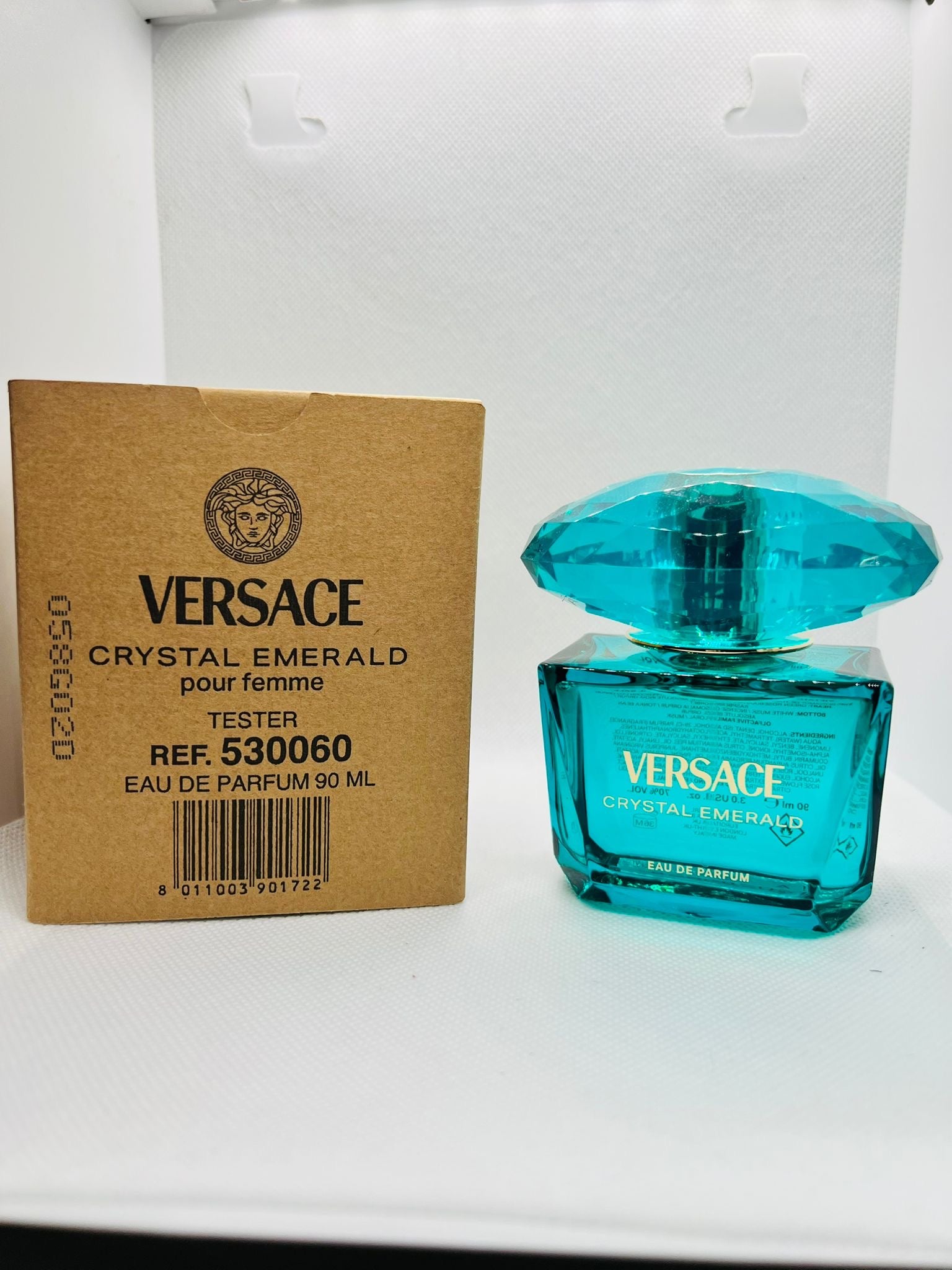 VERSACE CRYSTAL EMERALD 
Eau de Parfum tester donna 90ml