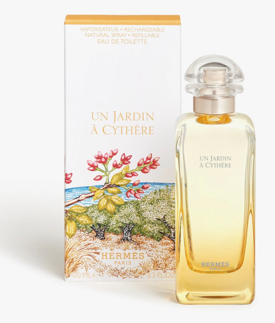 HERMÈS:
Parfums-Jardins Collection Un Jardin à Cythère-
Eau de Toilette -unisex 100ml