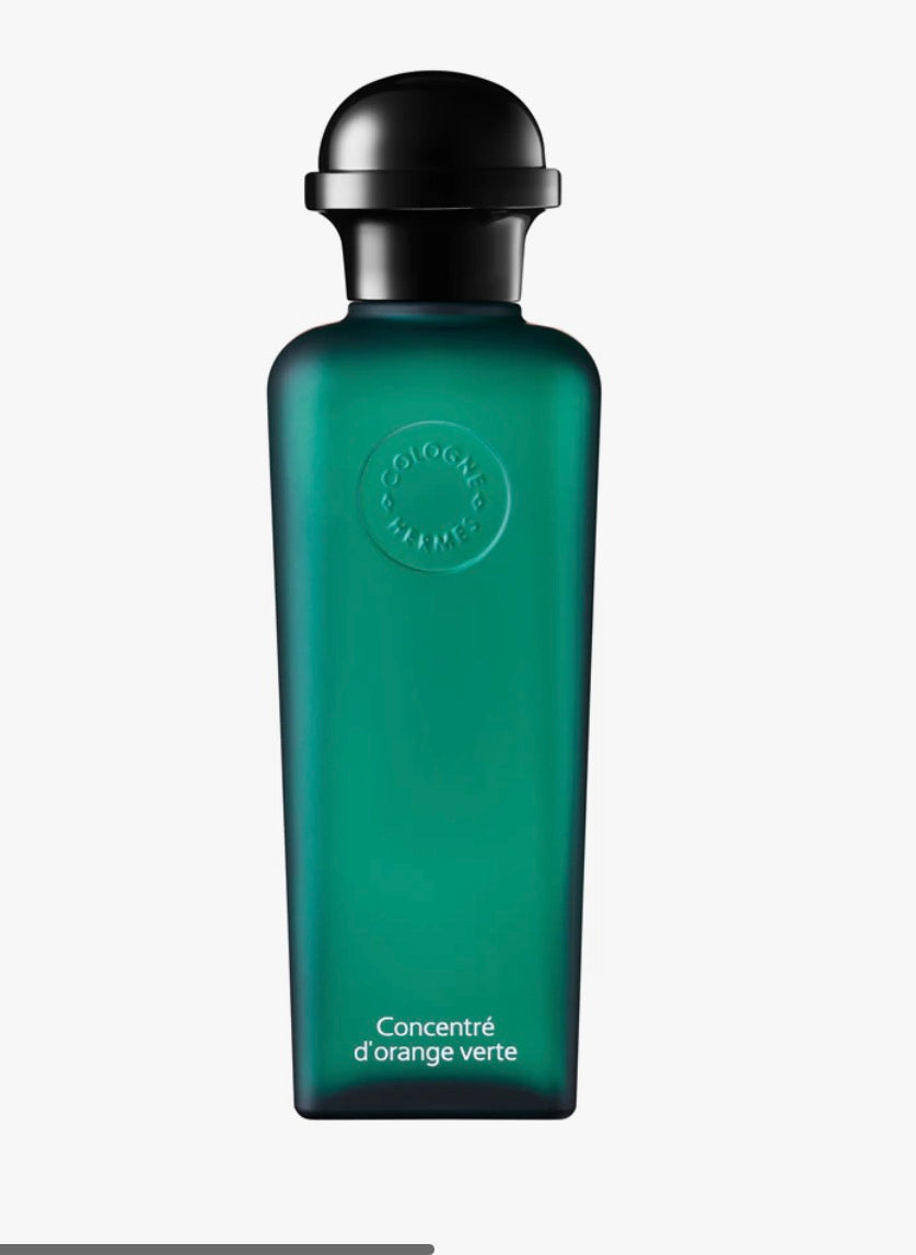 HERMÈS:
Concentré d'orange verte
Eau de Toilette unisex 100ml