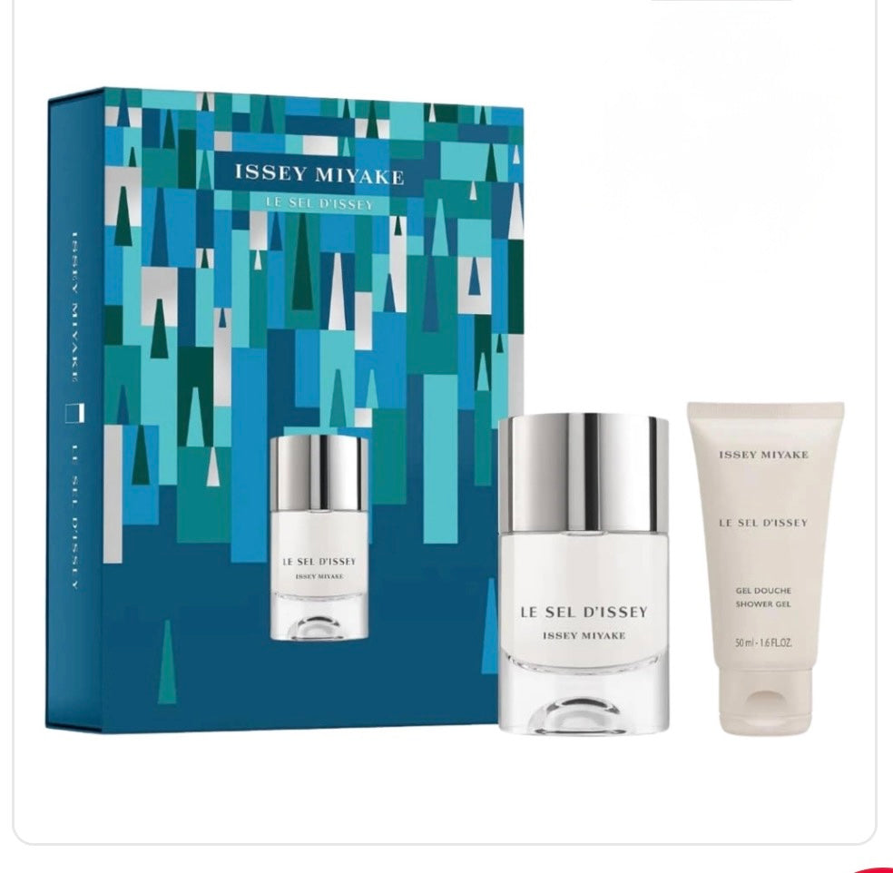 Issey Miyake- Le Sel D’issey: confezione eau de toilette 50ml+ gel douche 50ml