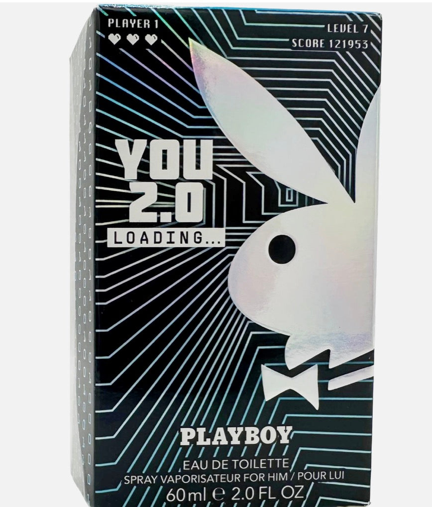 Stock: Eau de Toilette Playboy YOU 2.0 LOADING... spray for Him 60 mi