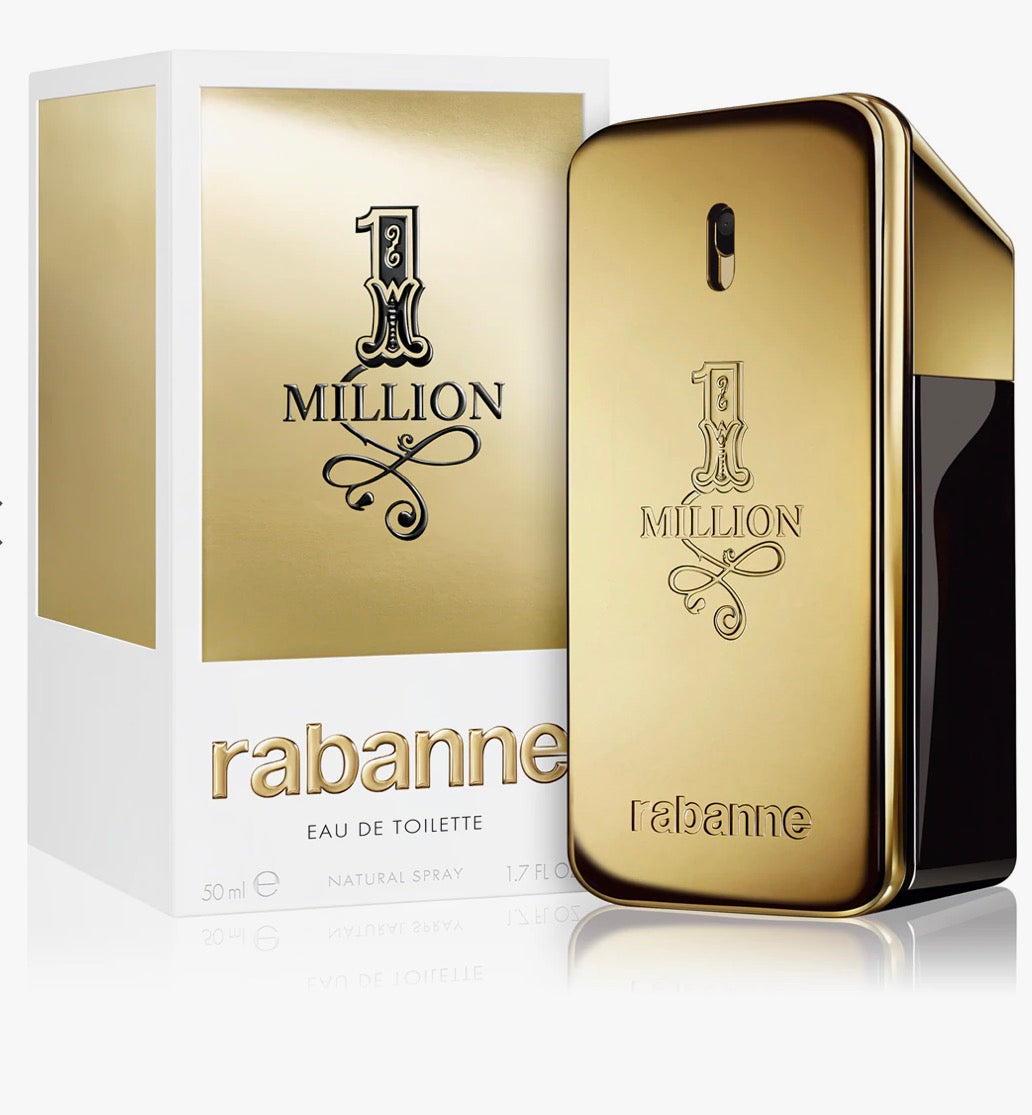 Rabanne
1 Million:
Eau de Toilette uomo 50ml