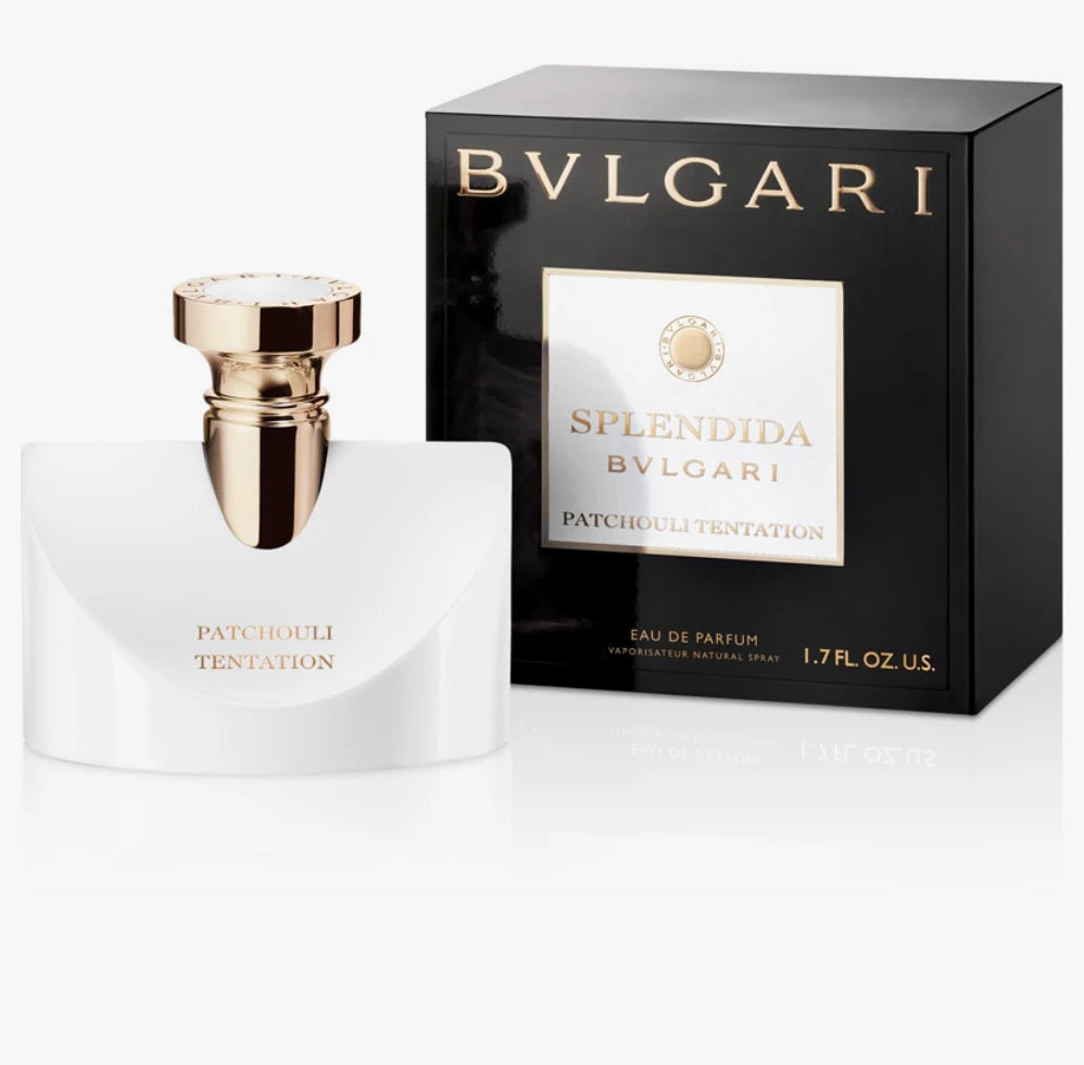 BVLGARI:
Splendida Bvlgari Patchouli Tentation
Eau de Parfum-donna 50ml