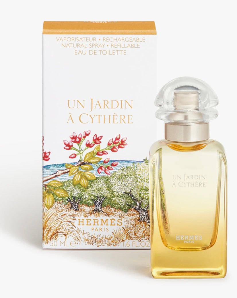 HERMÈS:
Parfums-Jardins Collection Un Jardin à Cythère-
Eau de Toilette -unisex 50ml