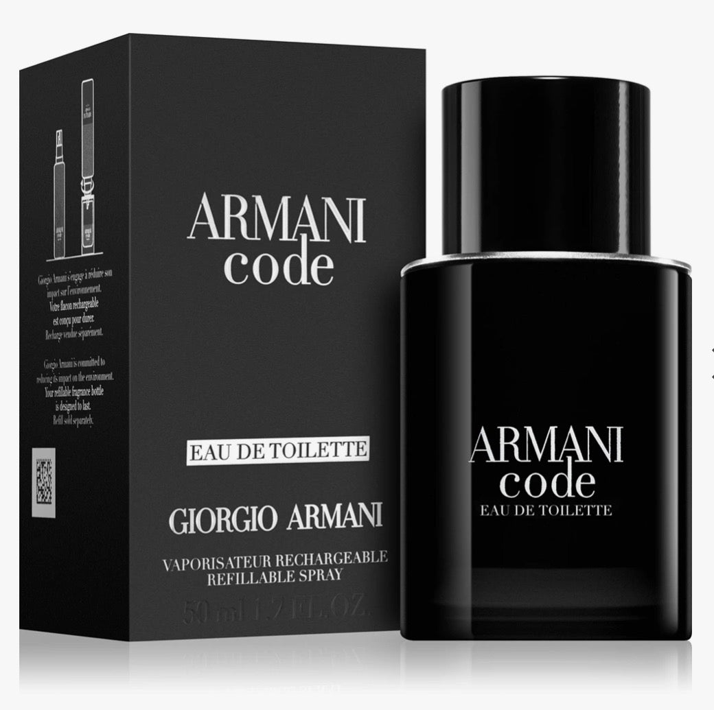 Armani
Code:
Eau de Toilette ricaricabile-uomo 50ml