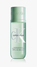 Calvin Klein -cotton musk acqua profumata corpo capelli tester
