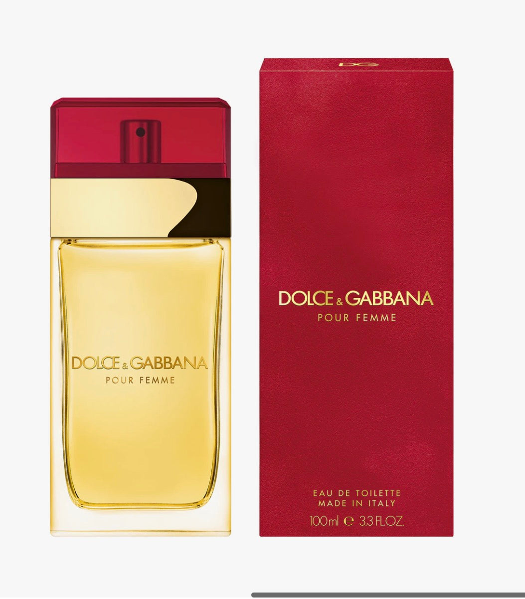 Dolce &Gabbana pour femme:eau de toilette 100ml