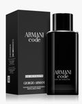Armani Code: Eau de Toilette ricaricabile-uomo 125ml