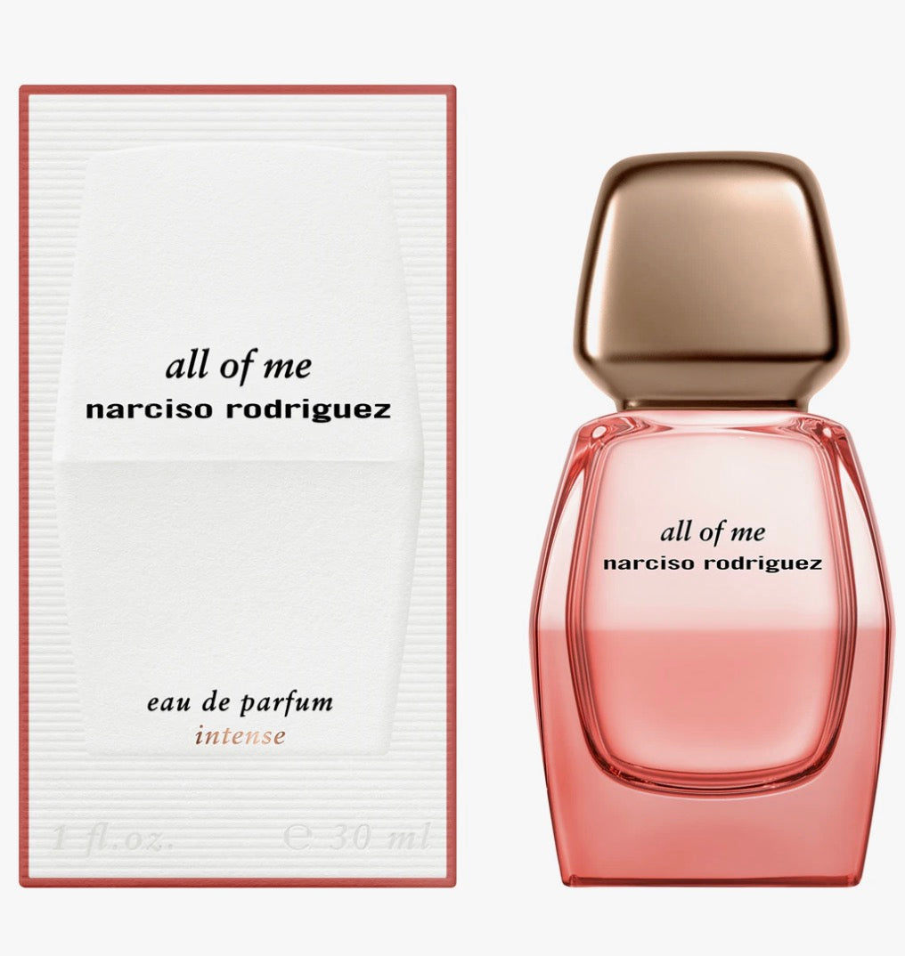 Narciso rodriguez:
all of me intense
Eau de Parfum -donna 30ml