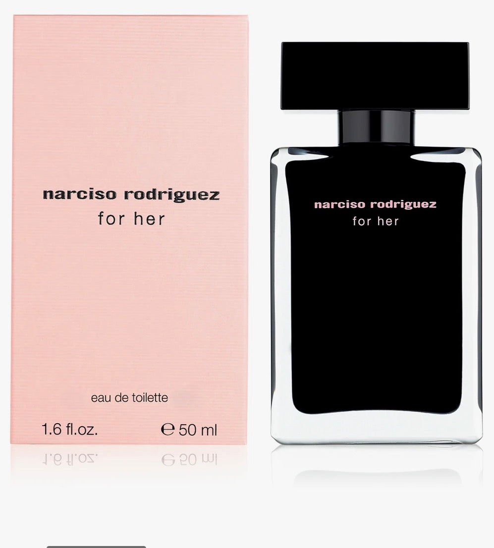 narciso rodriguez
for her:
Eau de Toilette -donna 50ml