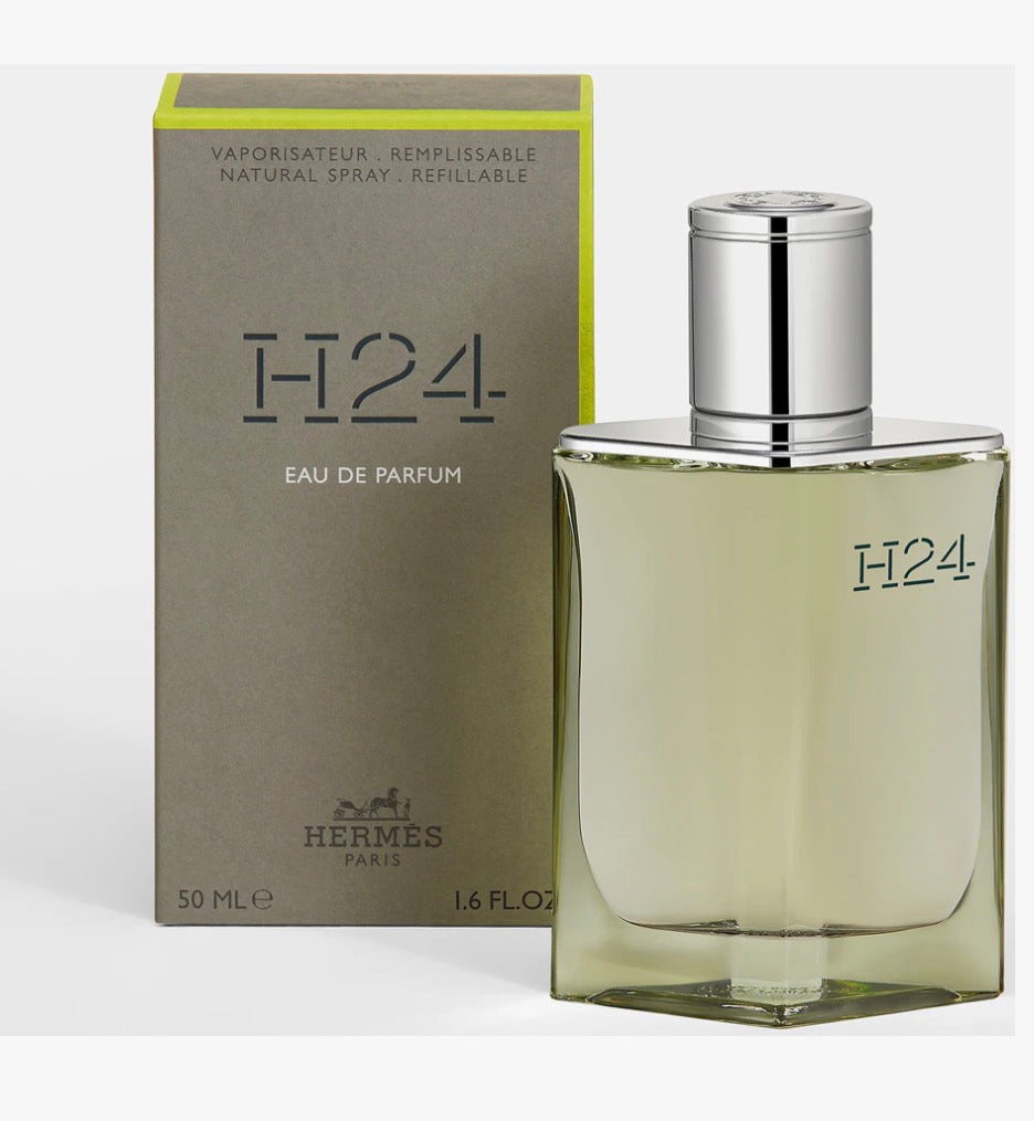 HERMÈS:
H24 Eau de parfum
 ricaricabile -uomo 50ml