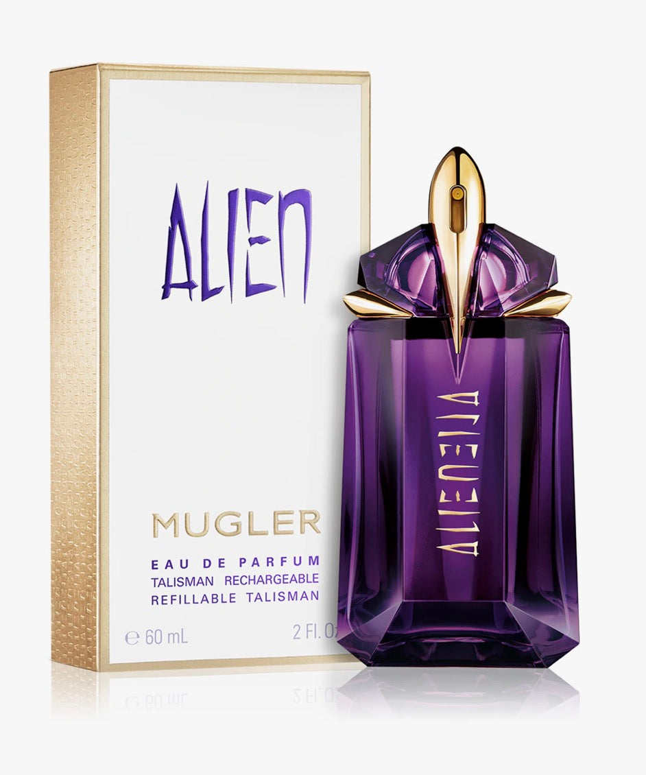 Mugler ALIEN:
Eau de Parfum ricaricabile donna 60ml