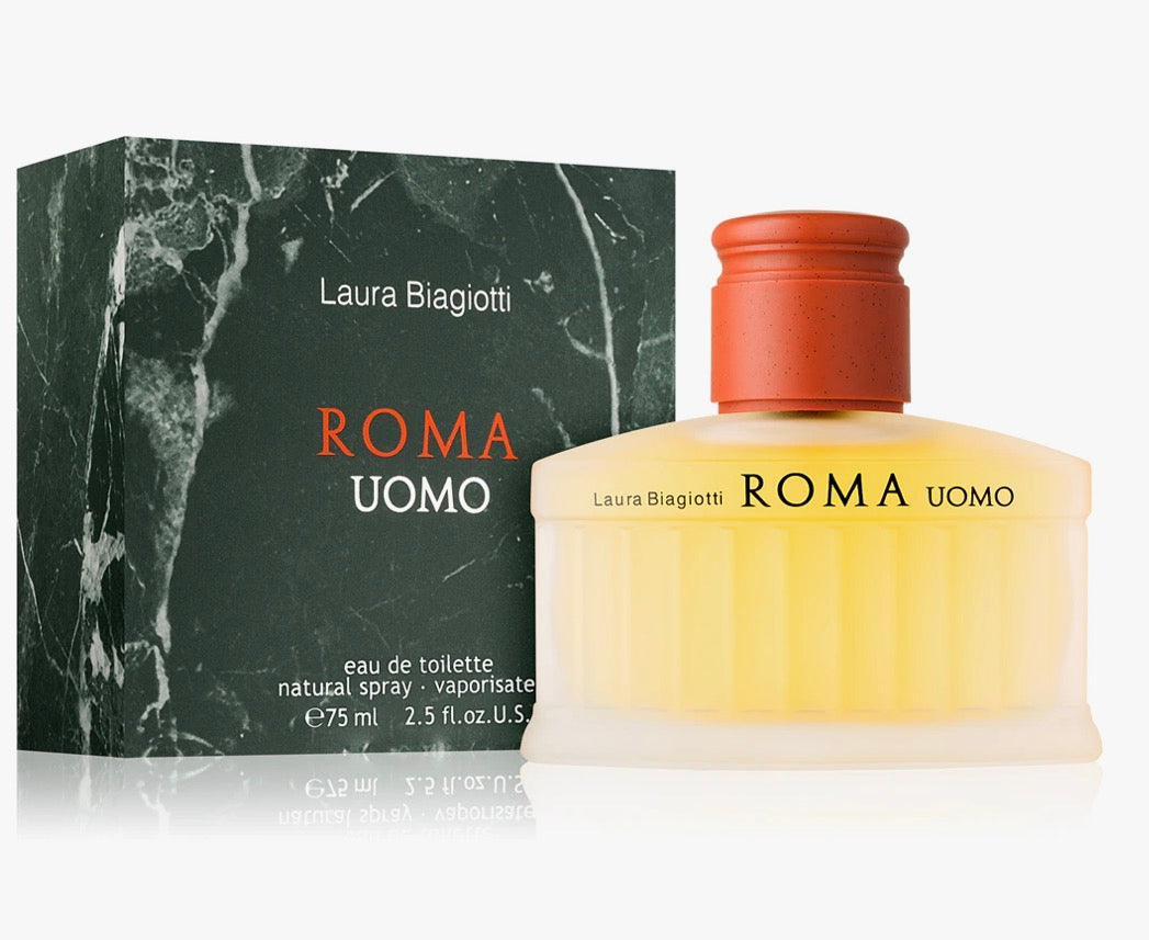 Laura Biagiotti :Roma Uomo -eau de toilette -75ml