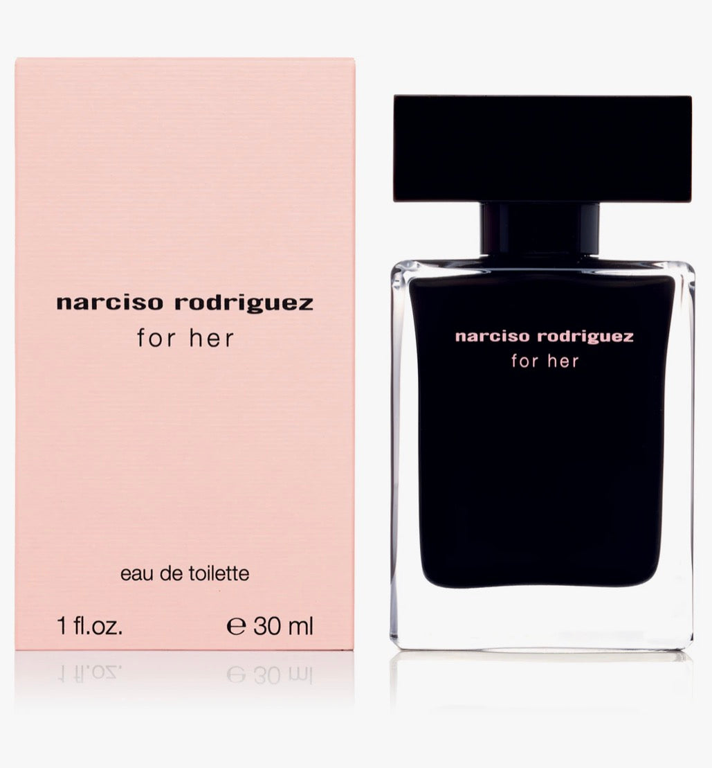 narciso rodriguez
for her:
Eau de Toilette ricaricabile -donna 30ml