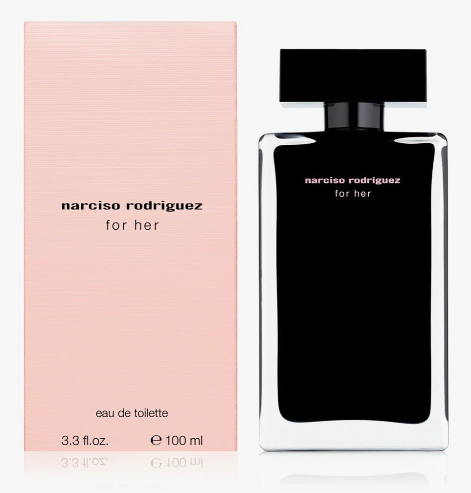 narciso rodriguez
for her:
Eau de Toilette ricaricabile -donna 100ml