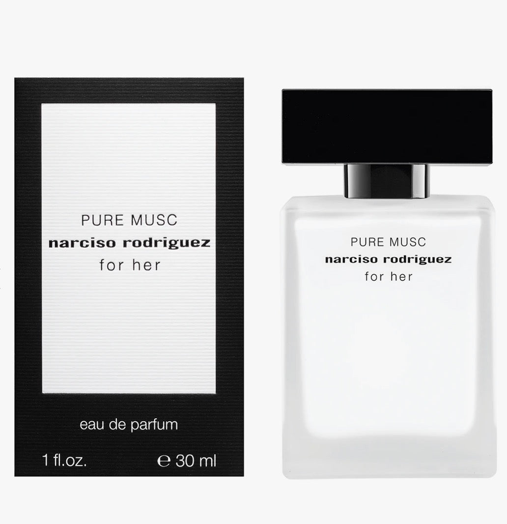 narciso rodriguez
for her PURE MUSC:
Eau de Parfum -donna 30ml