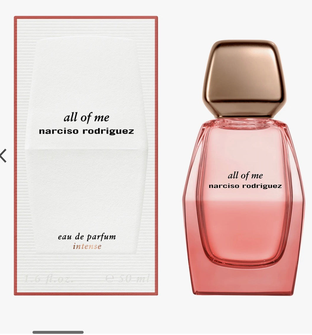 Narciso rodriguez:
all of me intense
Eau de Parfum -donna 50ml