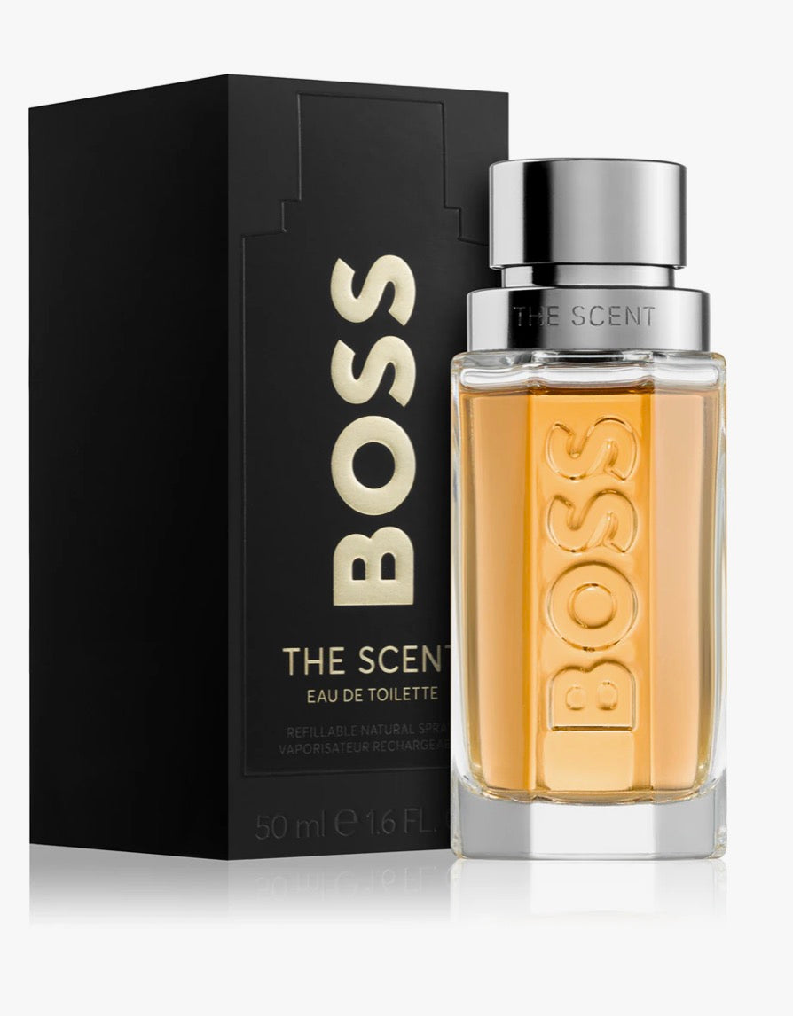 Hugo Boss:
BOSS The Scent
Eau de Toilette -uomo 50ml