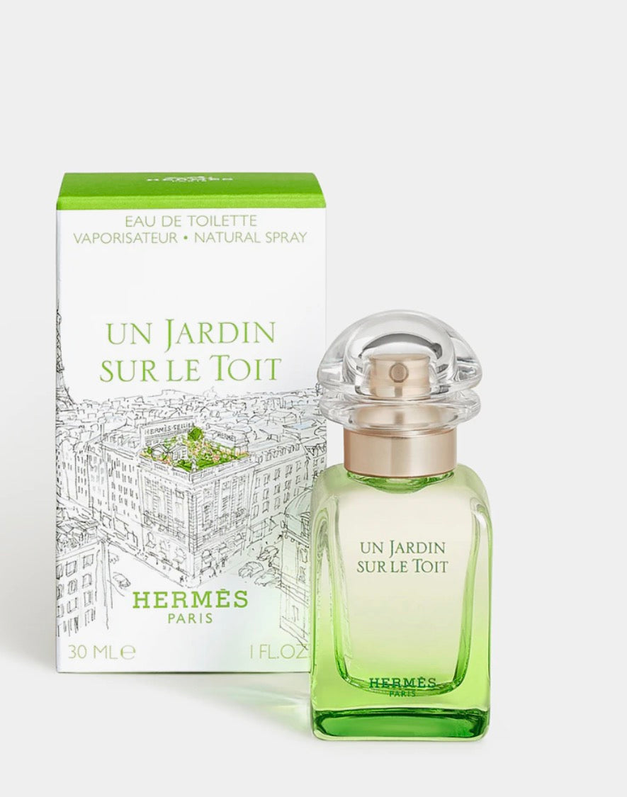 HERMÈS:
Parfums-Jardins Collection Un Jardin Sur Le Toit
Eau de Toilette -unisex 50ml