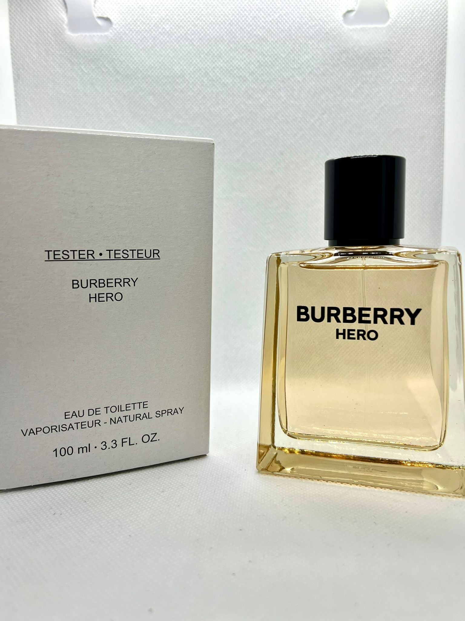 Burberry Hero eau de toilette tester uomo 100ml