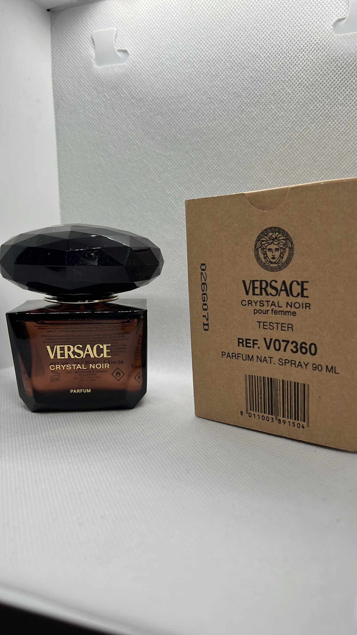 Versace Crystal noir parfum donna 90ml tester