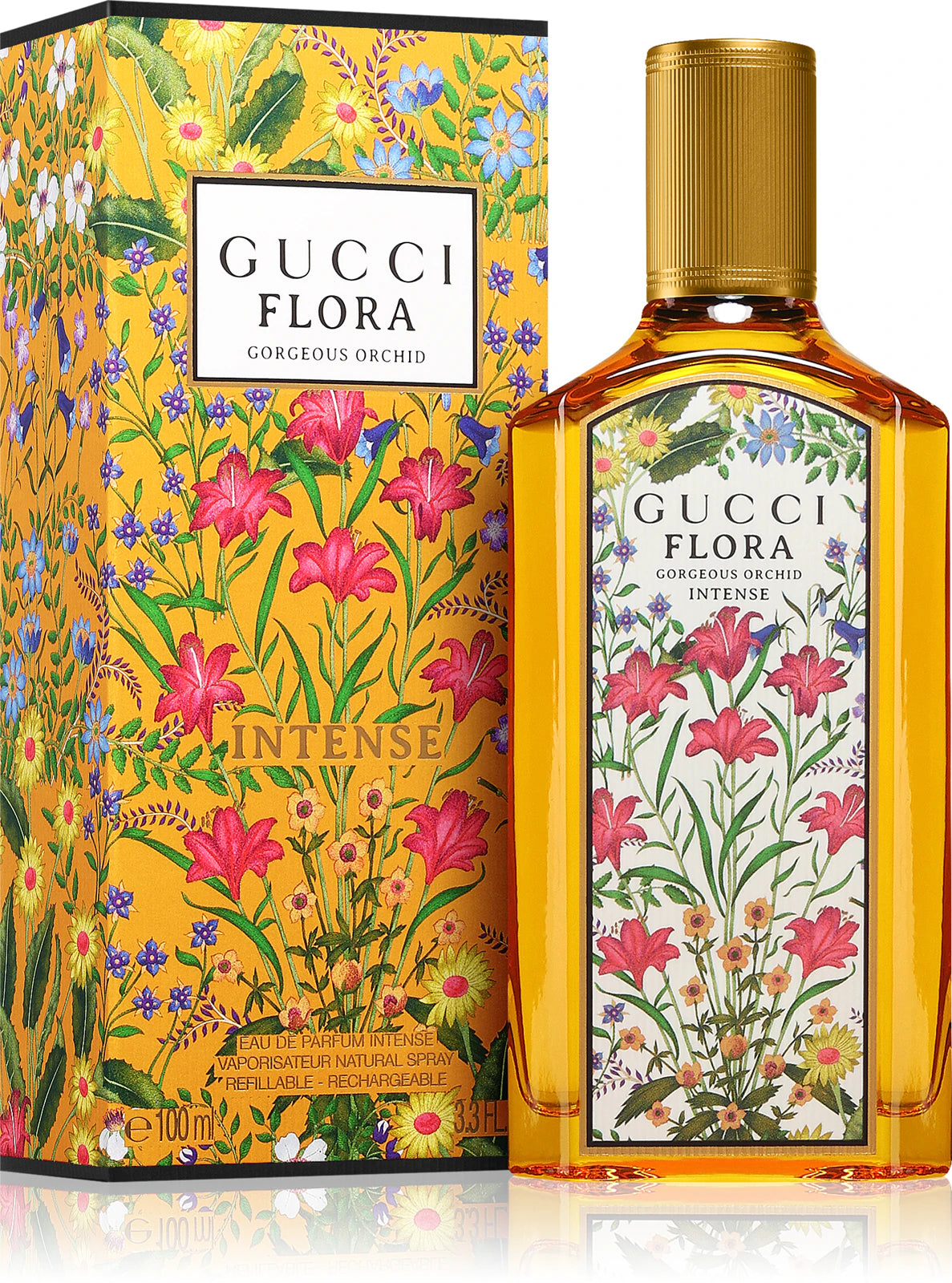 Gucci Flora Gorgeous Orchid Intense -eau de parfum intense- donna 100ml